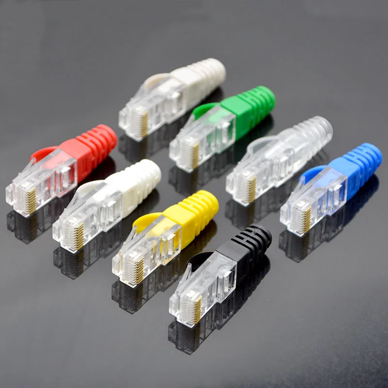 Conector RJ45 Cat6 - vista frontal