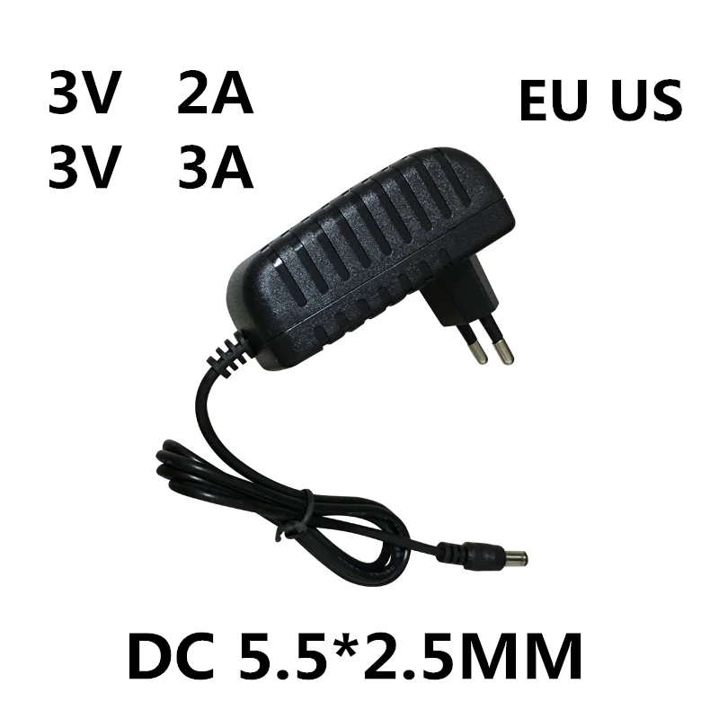 Detalle del conector DC y cable