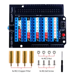 Shield Arduino UNO – Terminales de Tornillo con Cabecera ICSP