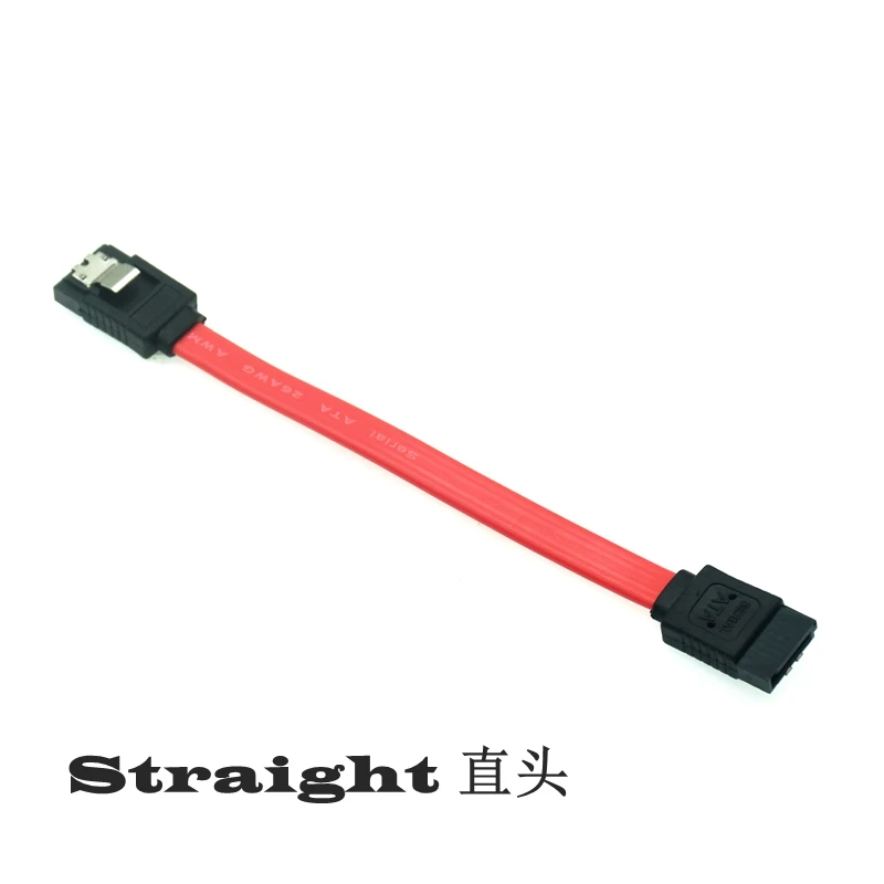 Cable SATA3 recto de 10cm negro