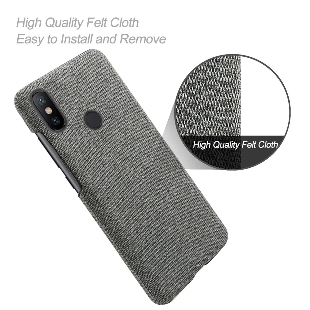 Funda Xiaomi Mi 6X Antigolpes Tela Retro Suave - imagen 3