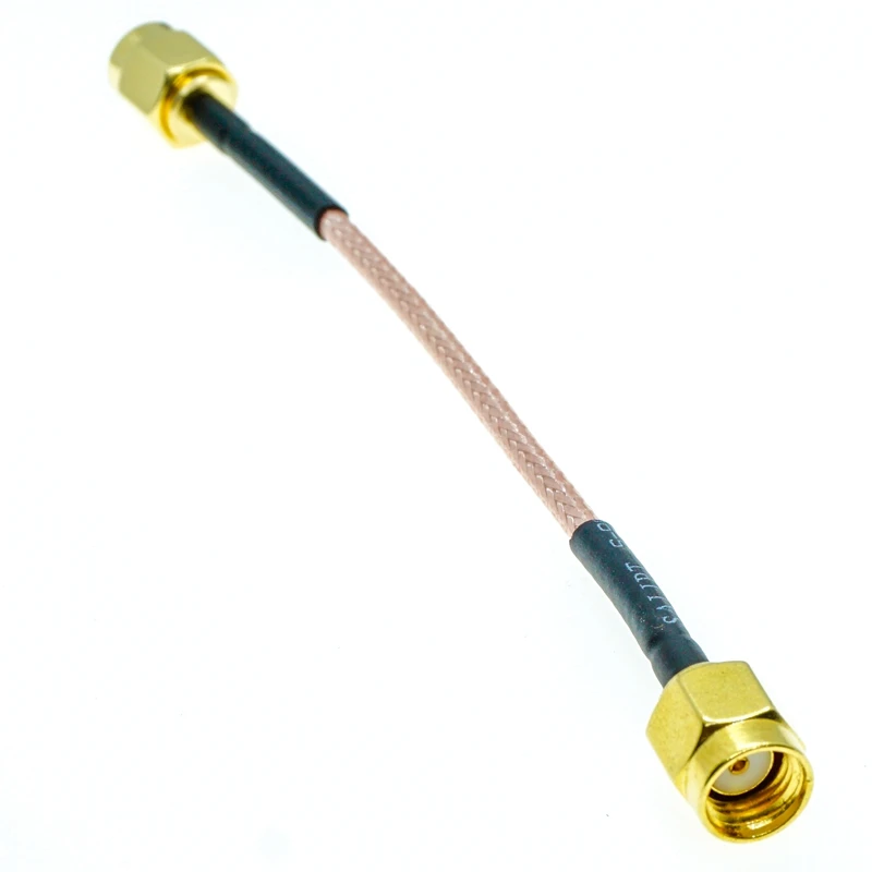 Detalle del conector RP-SMA macho