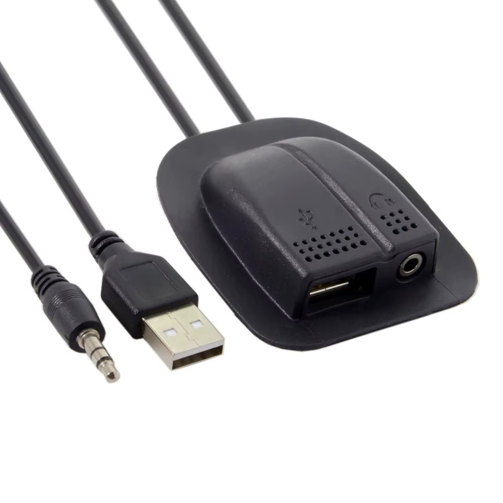Mochila con cable adaptador