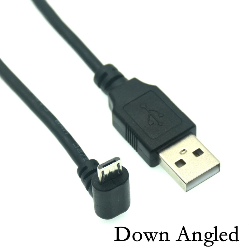 Cable Micro USB 90° Carga y Sincronización para Tablet - imagen 2
