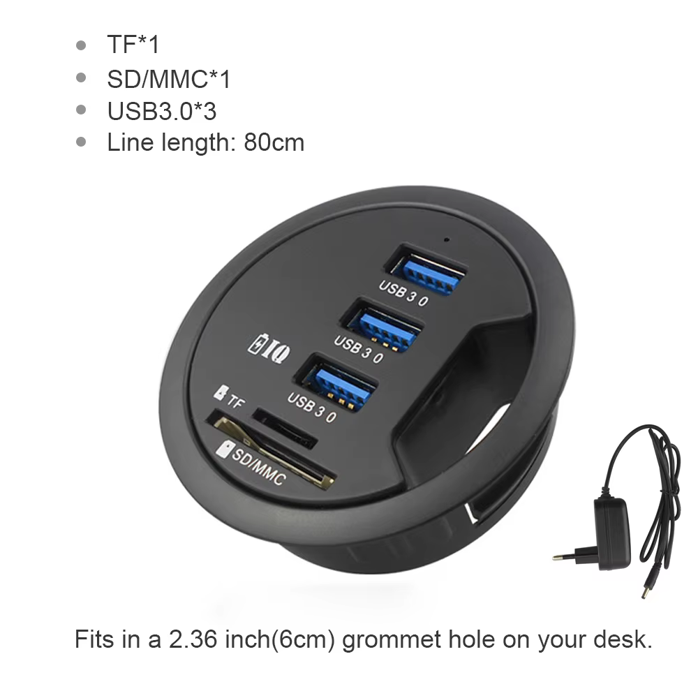 Hub USB-C 3.0 con Lector SD/TF - Escritorio - imagen 4