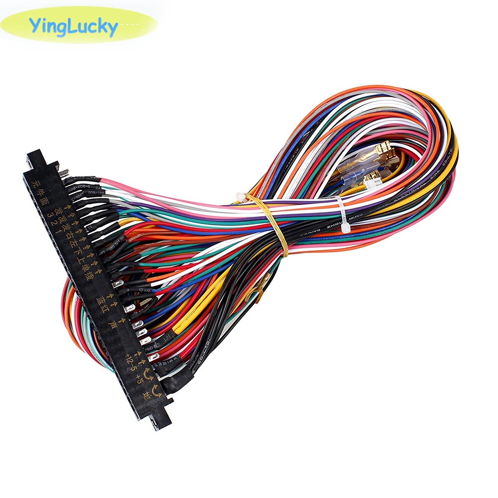 Ejemplo de conexión de botones 2,8 mm y joystick Sanwa