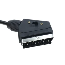 Cable Scart a 3 RCA Audio Vídeo Compuesto para NES y FC