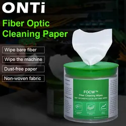 ONTi Toallitas Limpieza Fibra Óptica FTTH – Anti-polvo