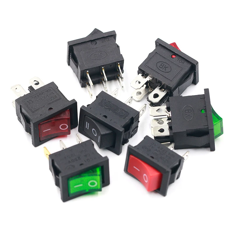 Variantes de pines del interruptor