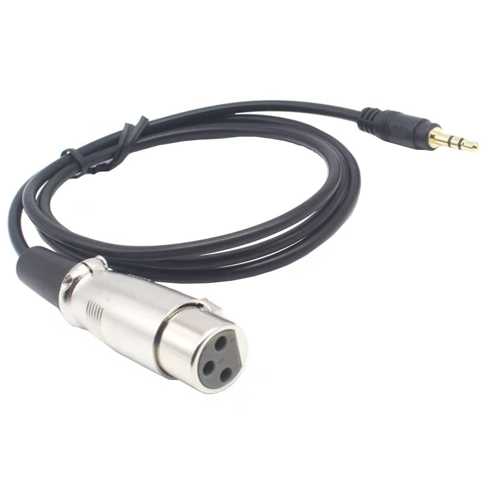 Cable XLR para micrófono y equipos de sonido profesionales
