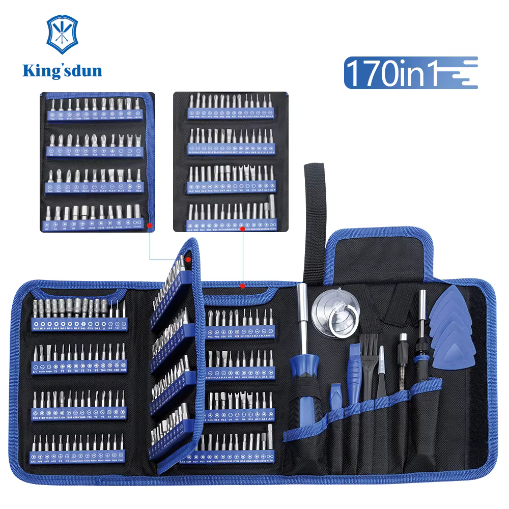 Kit completo de destornilladores KING
