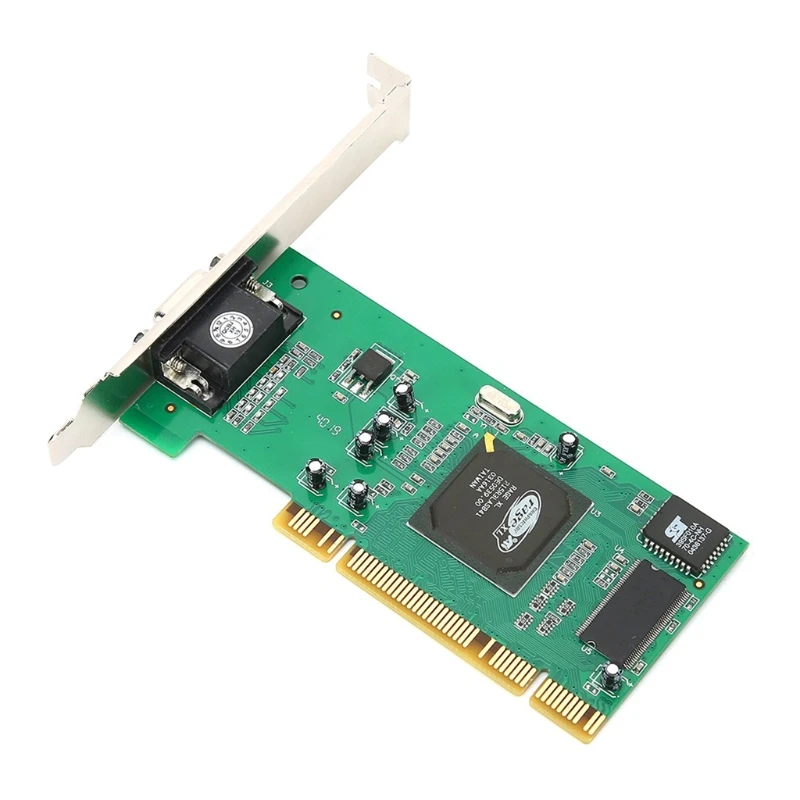 Tarjeta PCI VGA ATI Rage XL 8MB vista frontal