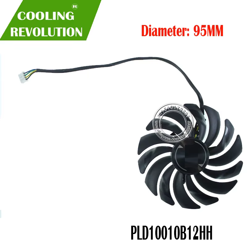 Ventilador PLD10010B12HH detalle de aspas