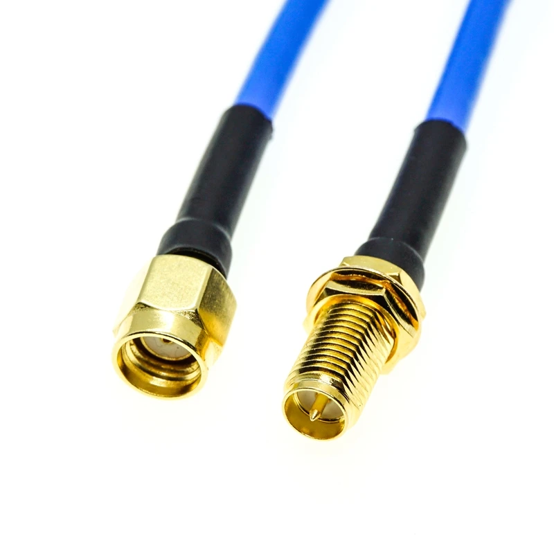 Conector RPSMA y RP SMA - vista lateral