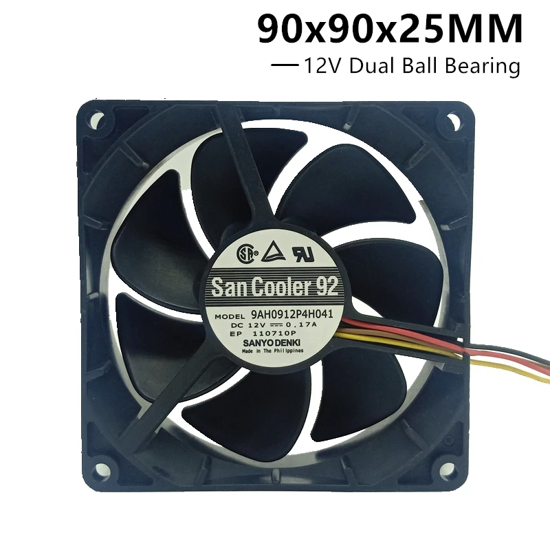 Ventilador Sanyo rendimiento