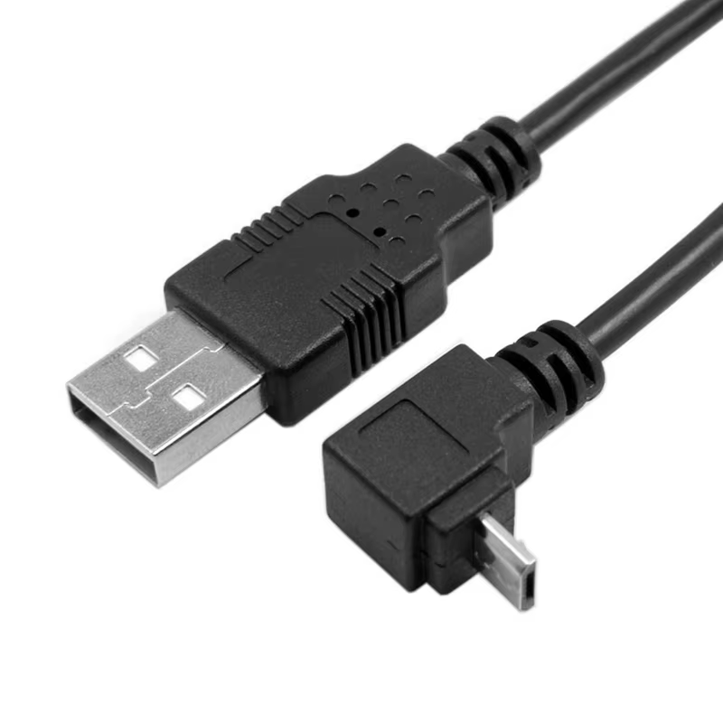 CableMicro USB 90° en uso
