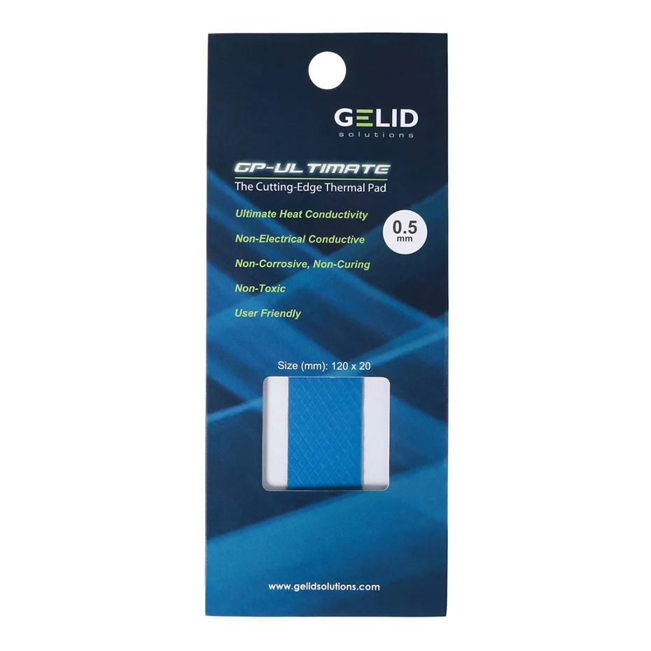 Comparativa de almohadillas térmicas GELID