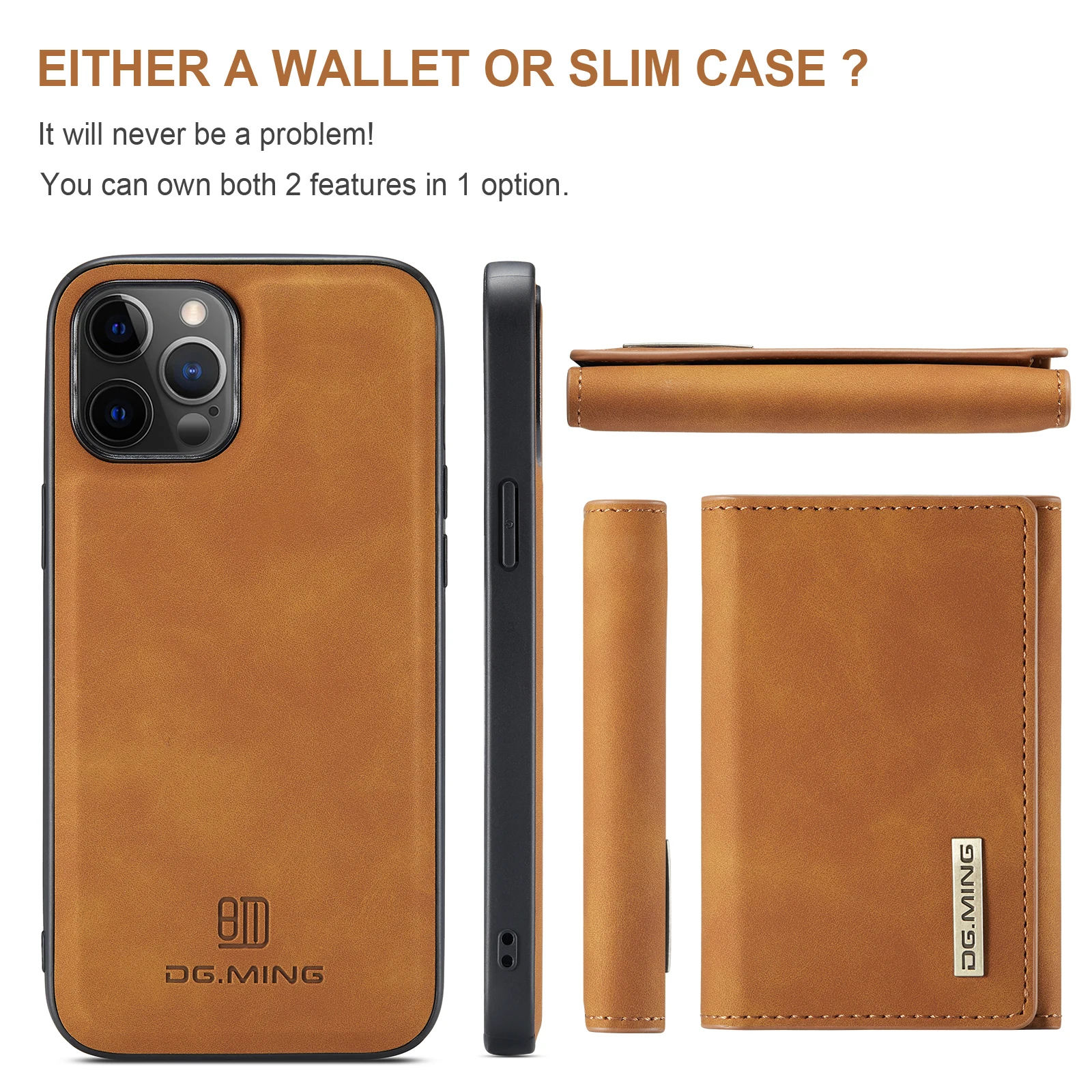 Interior de la funda con espacio para tarjeta