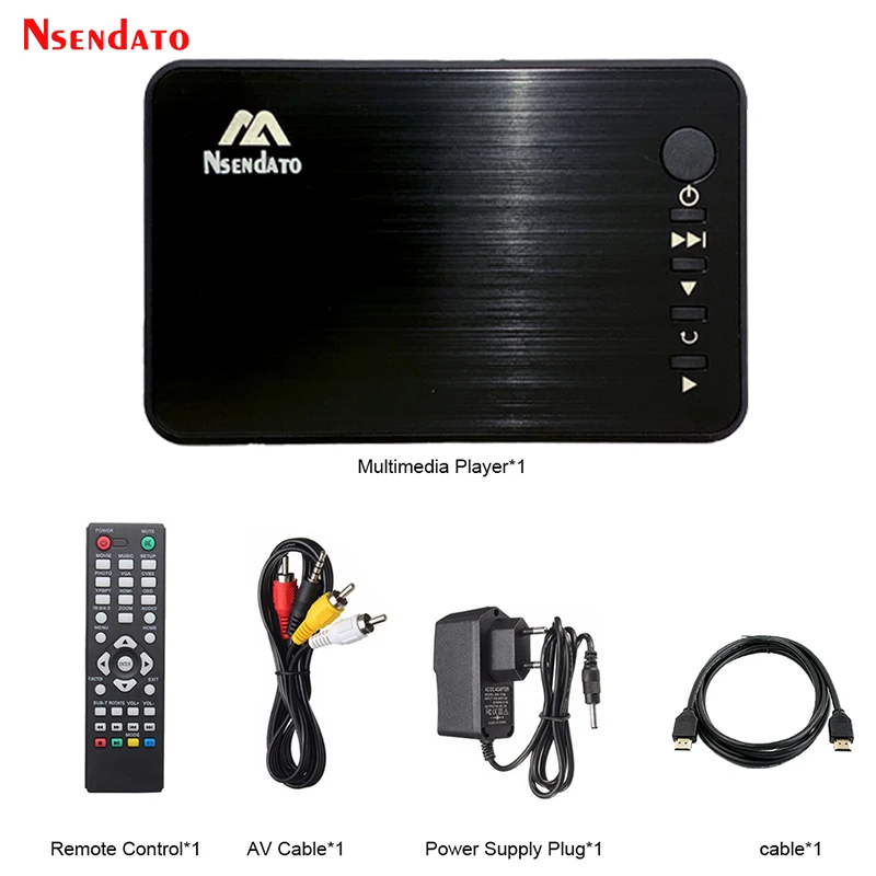 Reproductor Multimedia 1080p Full HD HDMI VGA USB Ranura SD - imagen 2