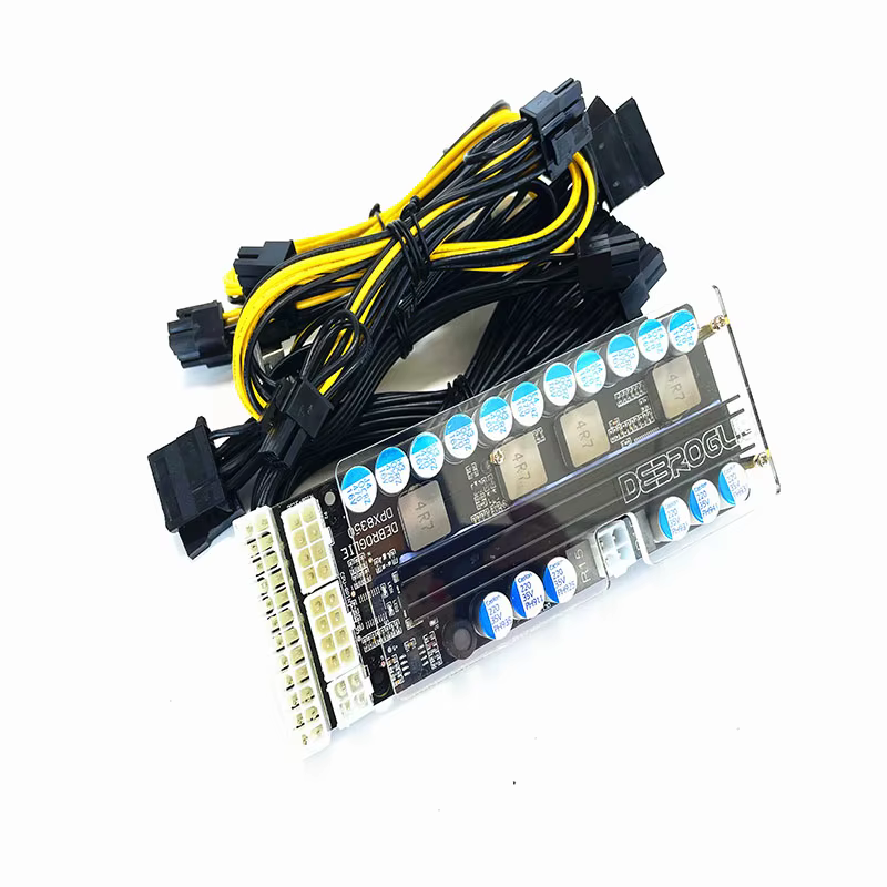 Fuente de alimentación DEBROGLIE DPX8350 vista frontal