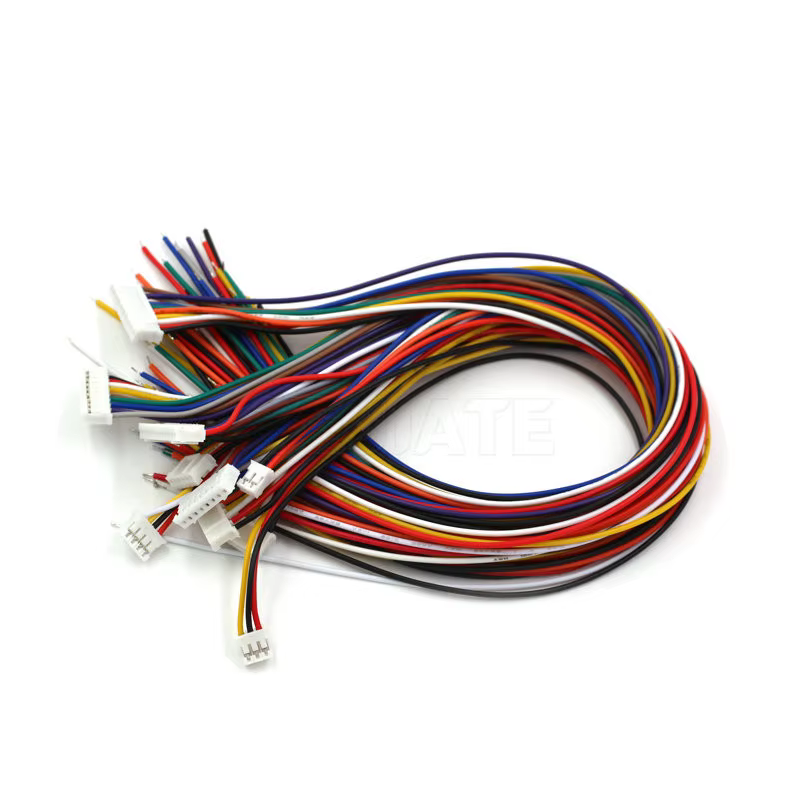 Vista frontal del connector JST