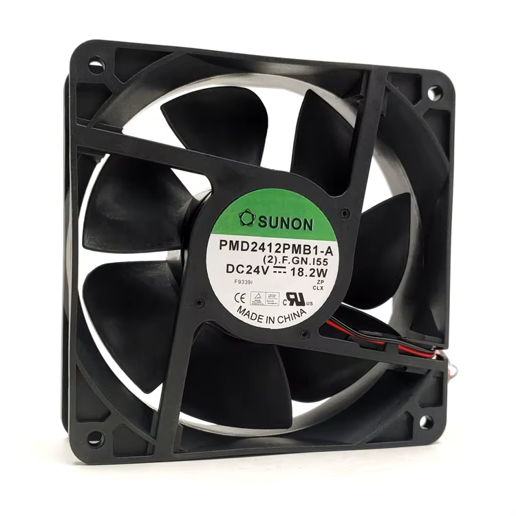 Ventilador Sunon detalle diseño