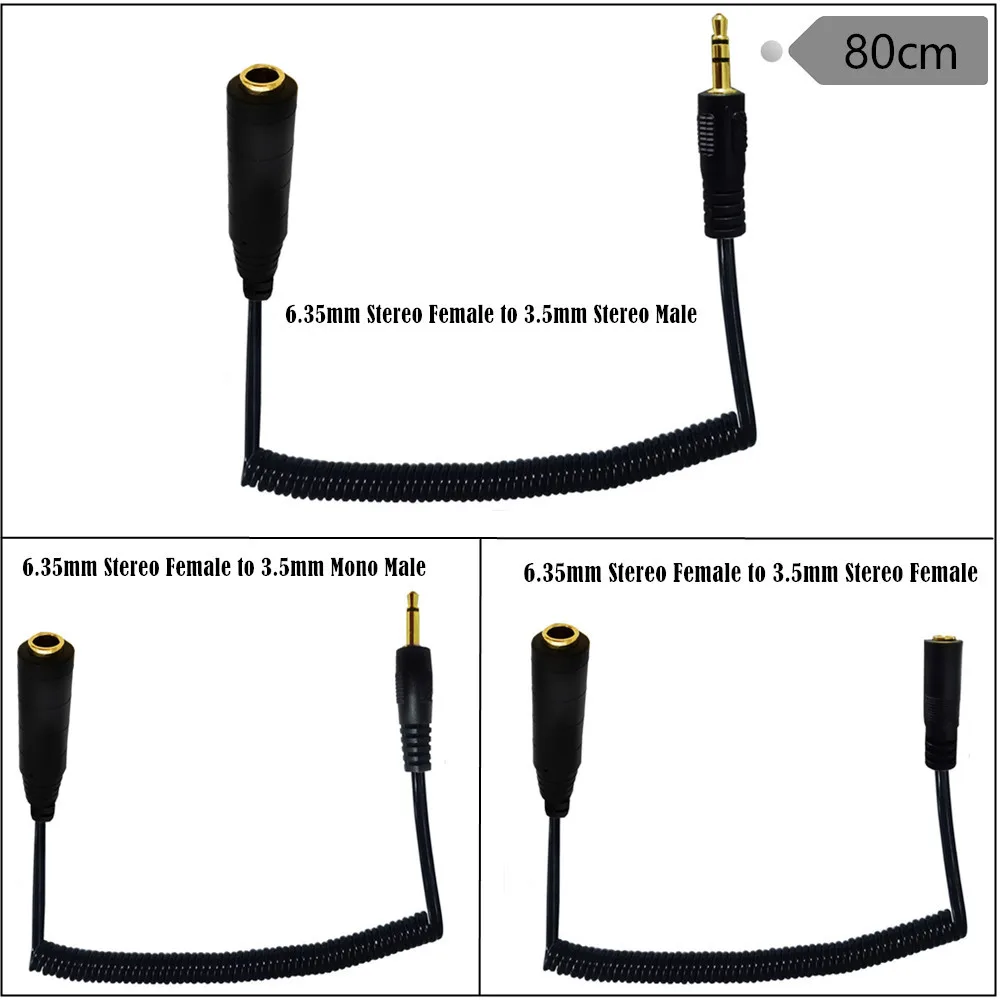 Conectores macho 6,5mm
