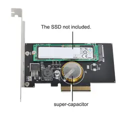 Adaptador PCIe 3.0 x4 a NVMe M.2 – Protección de energía 4.0F