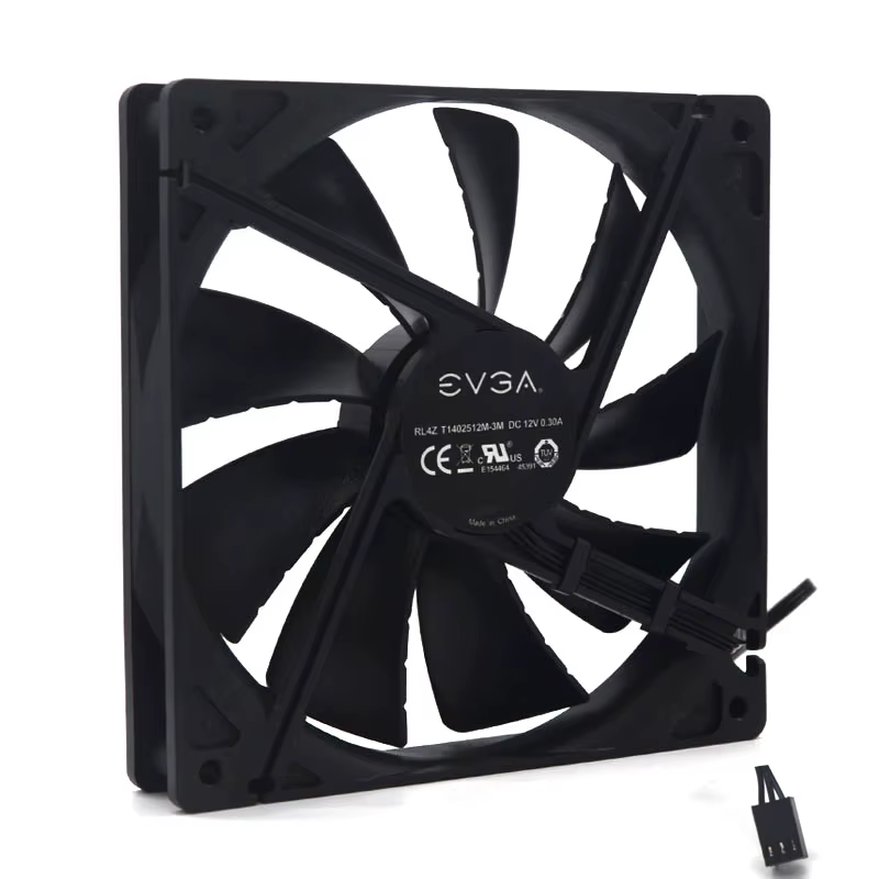 Ventilador de 140mm vista frontal