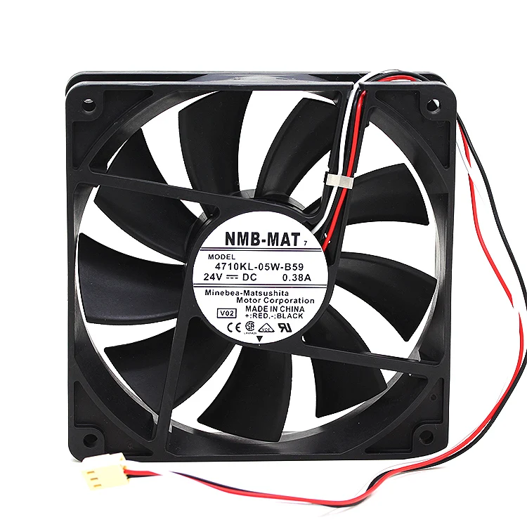 Ventilador 120mm vista frontal