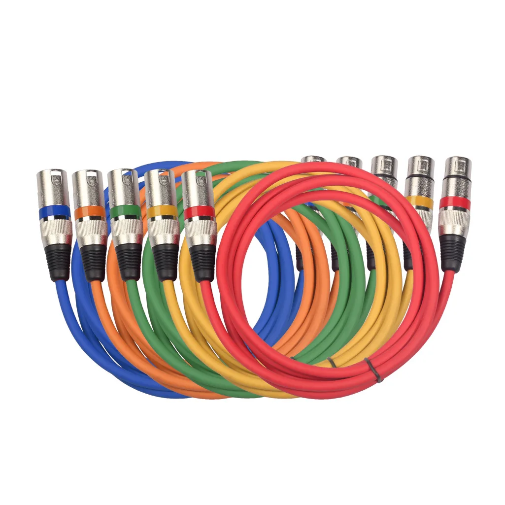 Cable XLR Macho-Hembra 3 Pines OFC Blindaje Trenzado – Audio Profesional - imagen 4