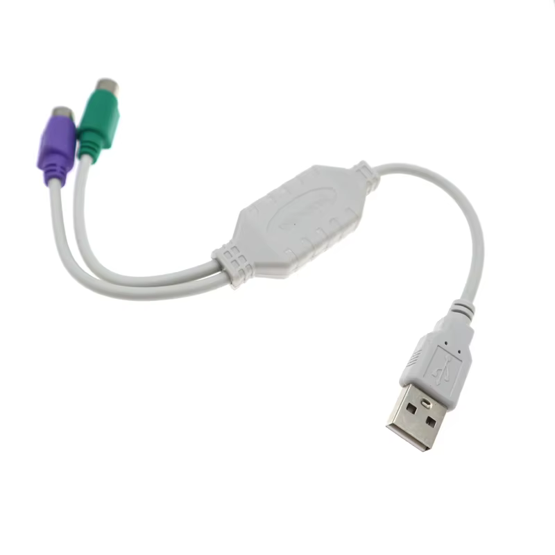 Conexiones PS/2 del adaptador