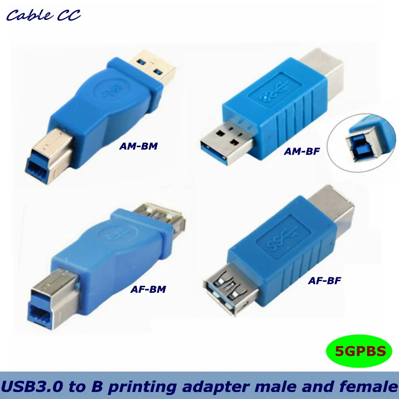 Adaptador USB 3.0 tipo A macho a hembra CableCC