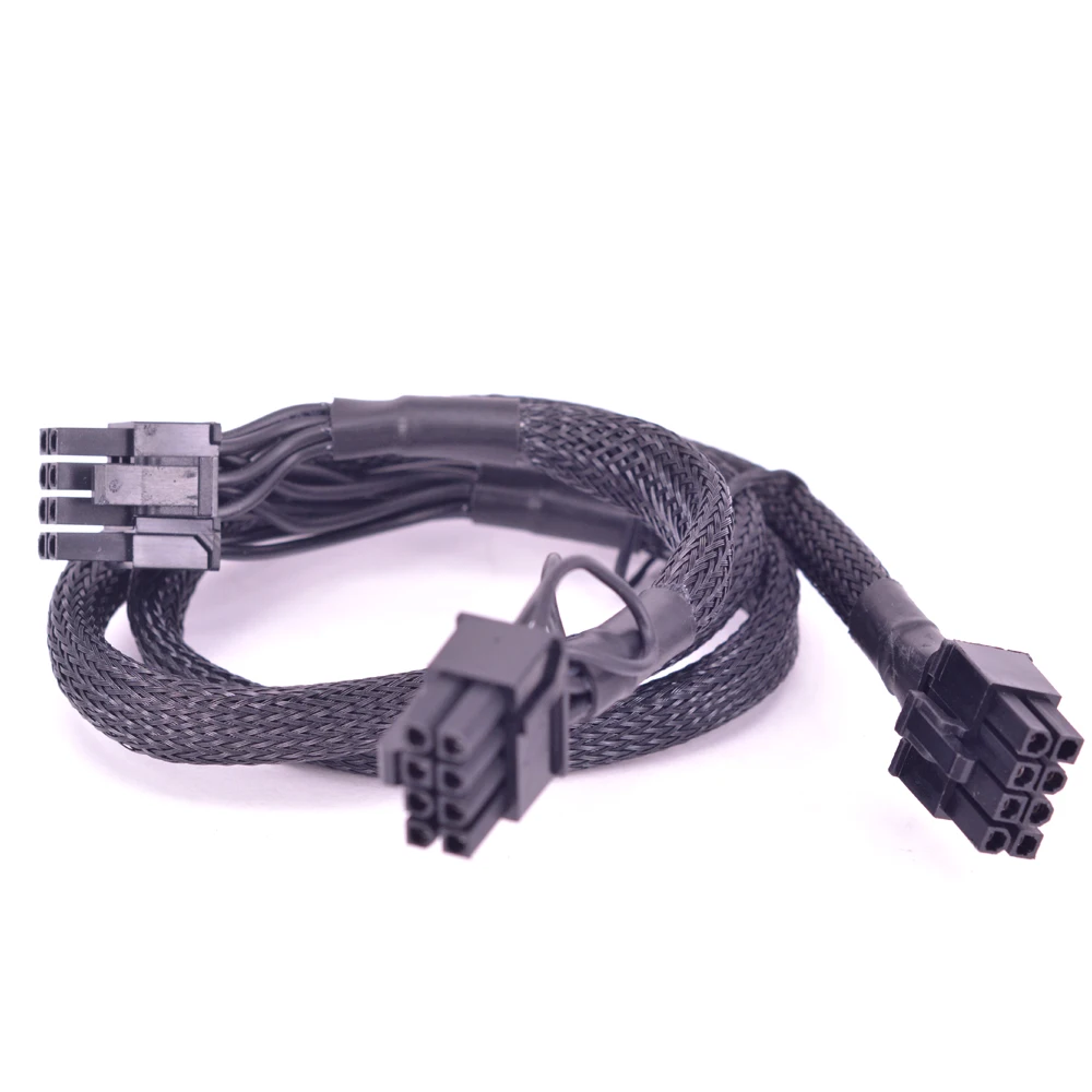 Detalle de conector 8-pin y terminales 6+2