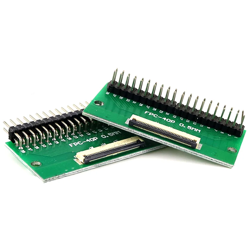 Vista lateral del conector FPC FFC