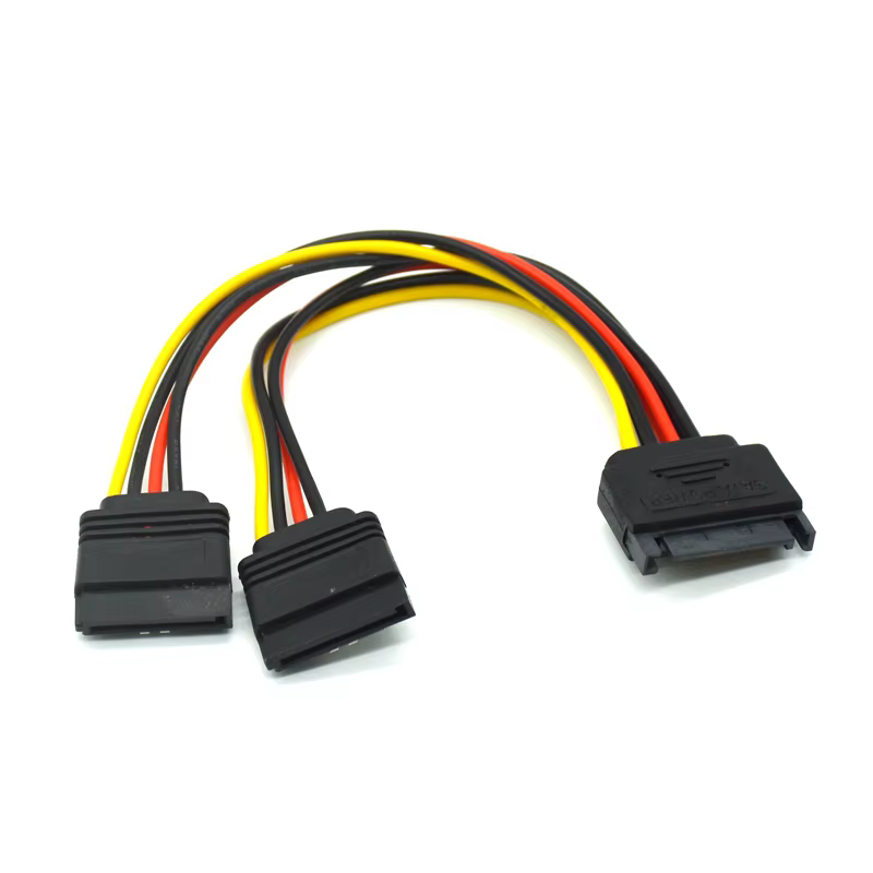 Conectores hembra vistos de lado