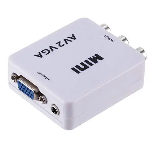 Conexión para señal AV hacia VGA