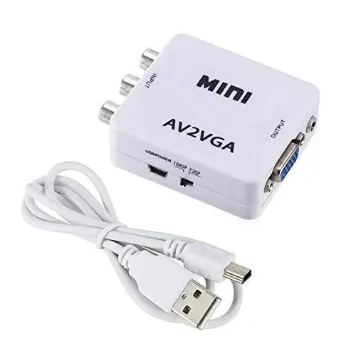 Convertidor de vídeo Mini HD AV a VGA OZKVVM