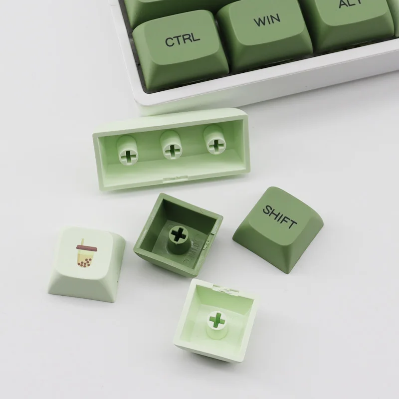 Teclas PBT Matcha Perfil XDA Teclado Mecánico Español Japonés - imagen 3