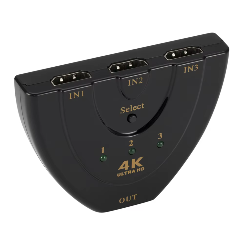 Conmutador HDMI 3 Puertos - Divisor 4K/2K Mini 1080P para HDTV/PC - imagen 4