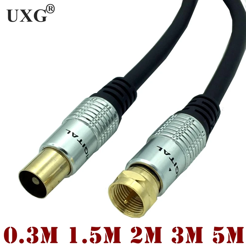 Cable Coaxial Tipo F Antena Satélite TV Premium Alta Definición - imagen 2