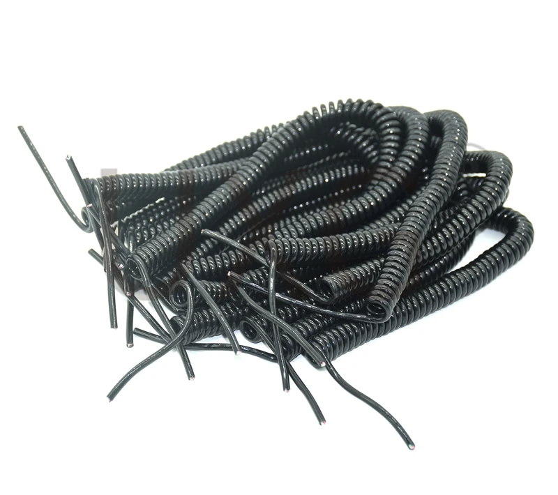Cable USB extensible enrollable de 2 metros con conectores 4pin a 2pin