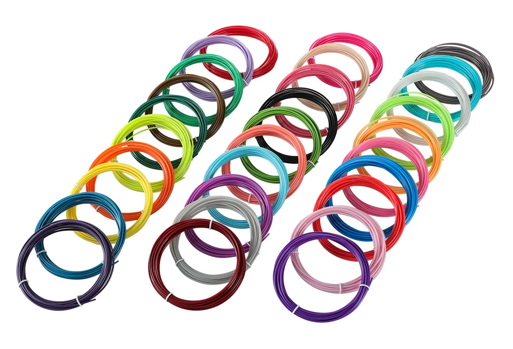 Bobinas de filamento de colores