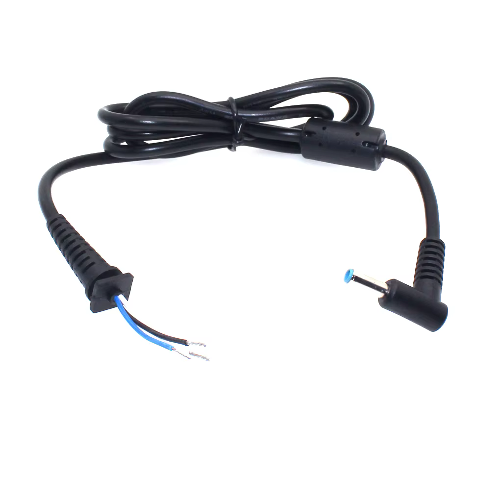 Cable de alimentación CC 4,5x3,0mm negro