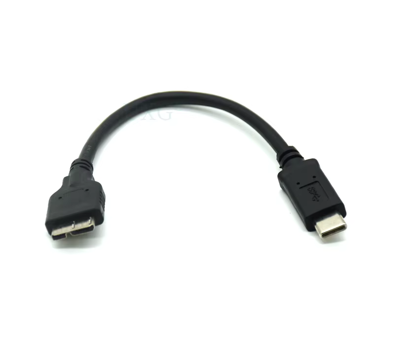 Conector USB C a Micro-B UXG – vista frontal