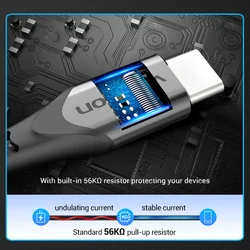Vention Cable USB-C Carga Rápida para Samsung S21 y Xiaomi Redmi Note 8