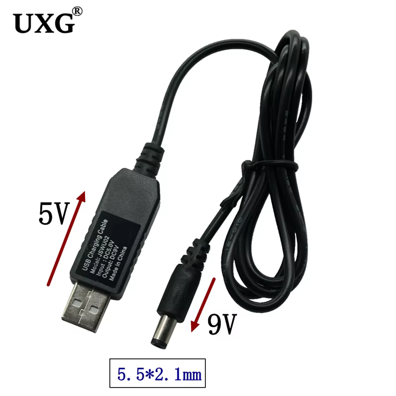 Cable adaptador USB a DC UXG de 1 metro