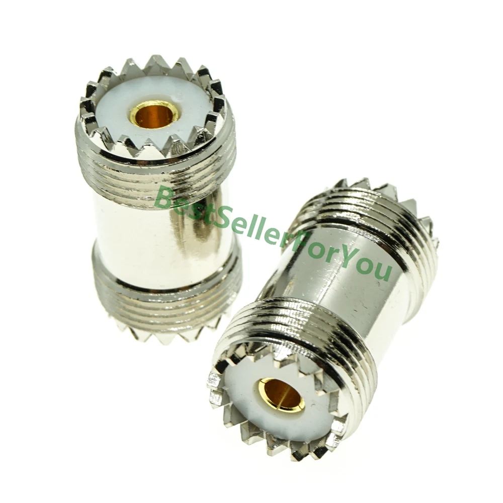 Adaptador coaxial RF vista frontal