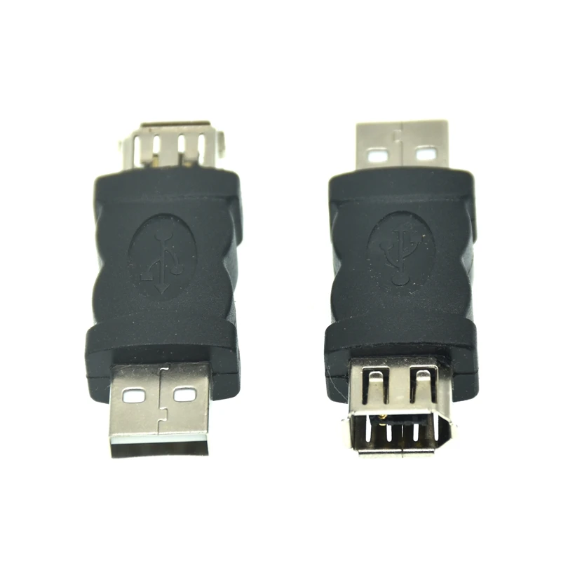 Detalle del conector Firewire 6 pines hembra
