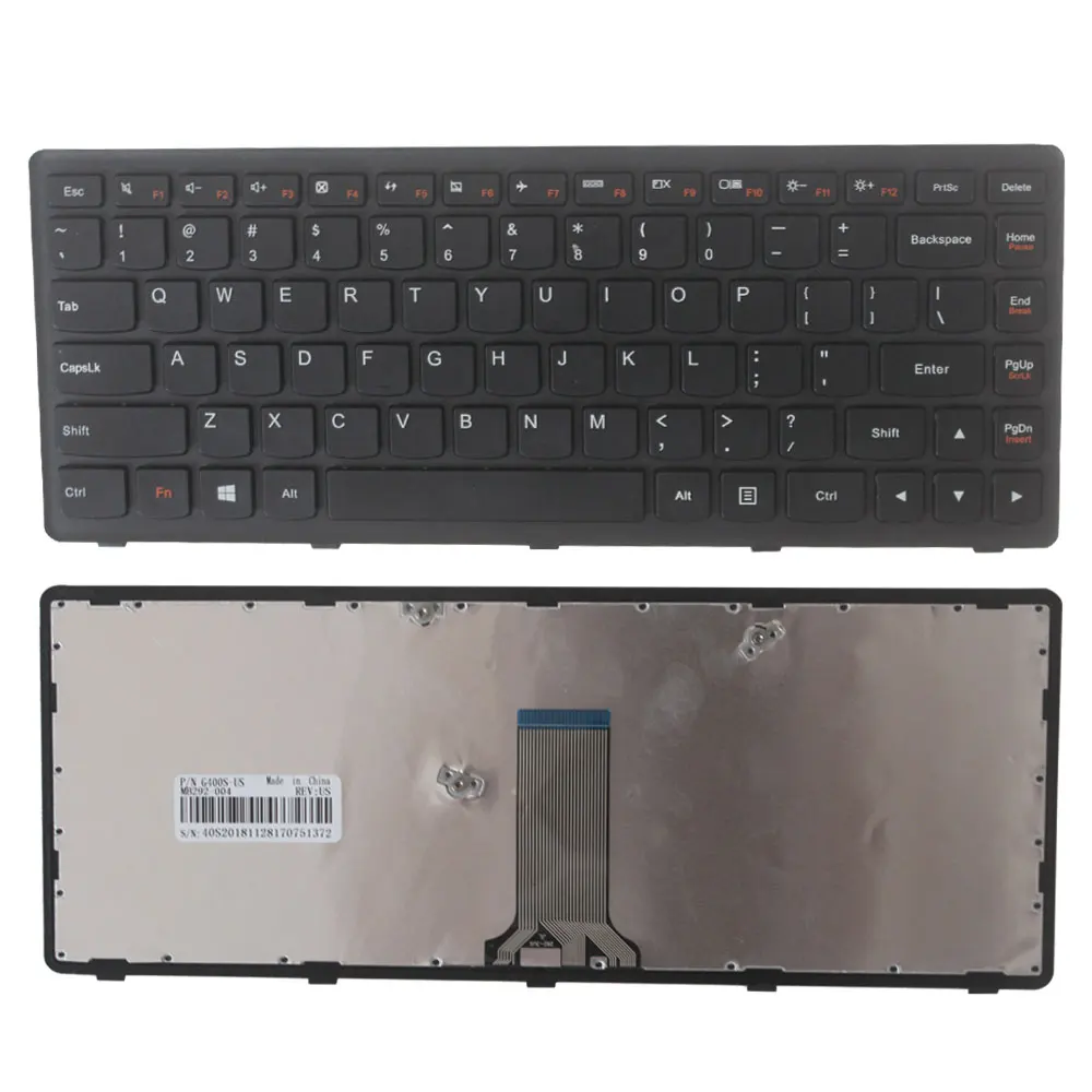 Teclado Lenovo negro QWERTY